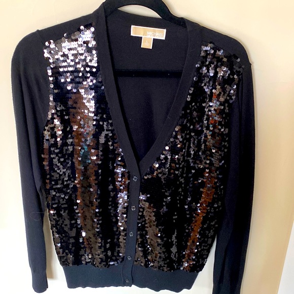 Sequin Cardigan - Picture 1 of 3